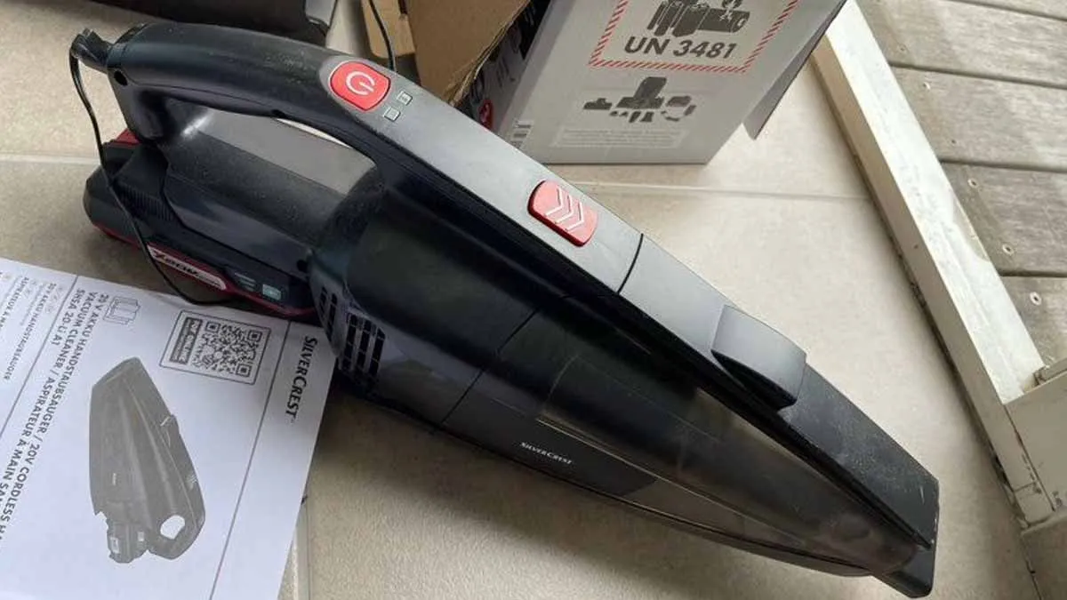 Nieuwe speler op de schoonmaakmarkt: de SilverCrest handstofzuiger van Lidl